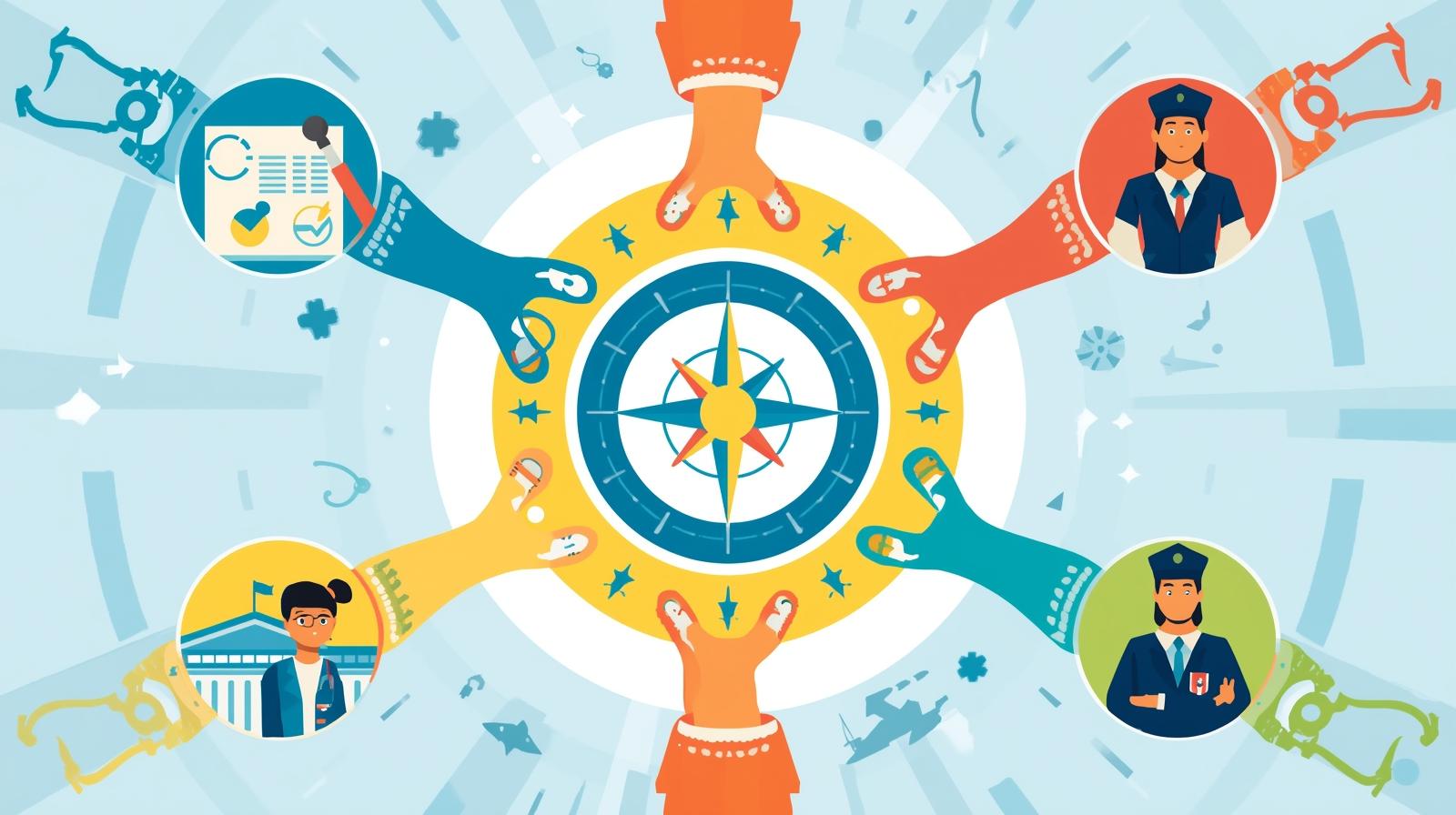 create a image for coursework where students can deciide whether they want to be engineer, doctor, government officer etc Career Compass _ Explore Your Path & Plan Your Future.jpg